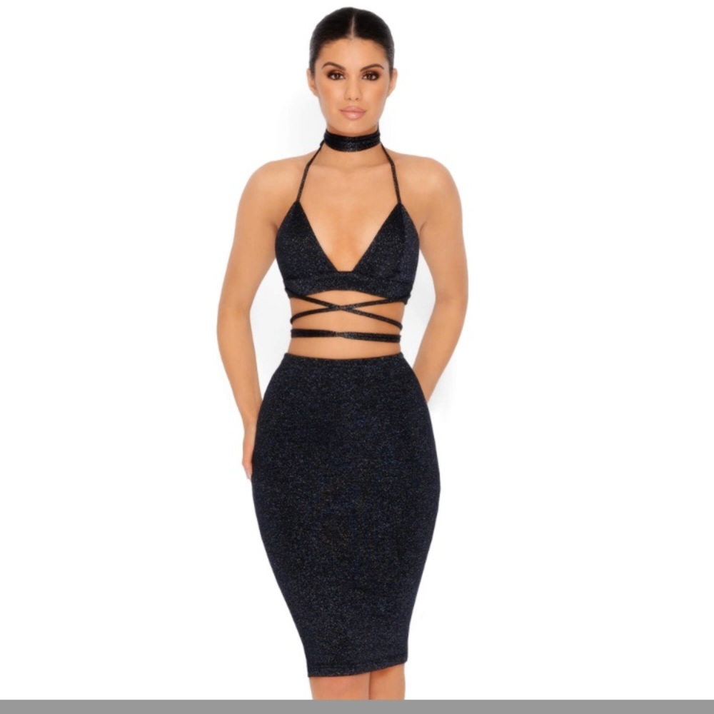 2 piece metallic set from oh Polly